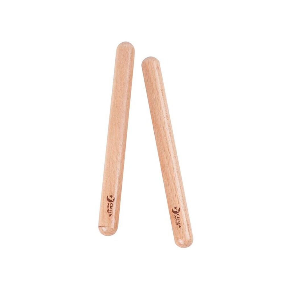 Classic World Wooden Claves 2pcs.