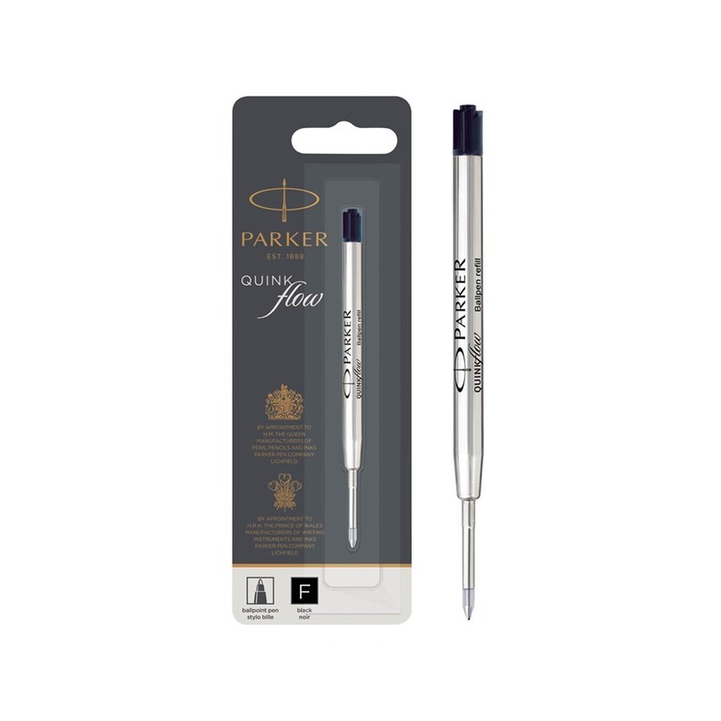 Parker PARKER QUINKflow-blækpatron til kuglepen, fin spids, sort