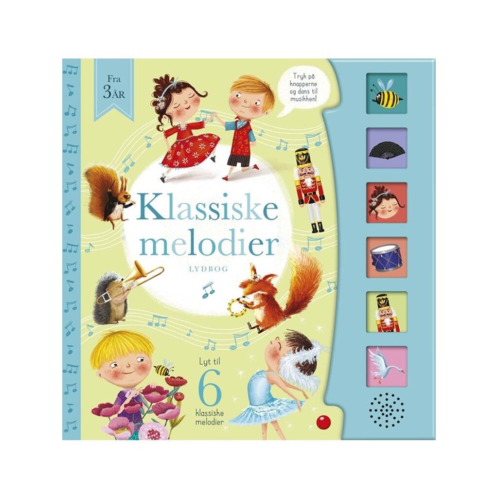 Klassiske melodier - Børnebog - hardcover