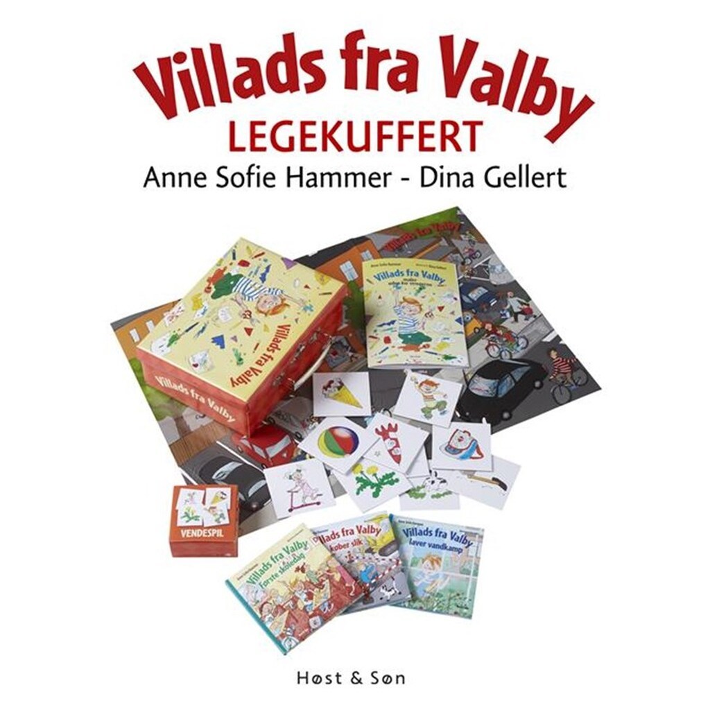 Villads fra Valby - legekuffert - Børnebog