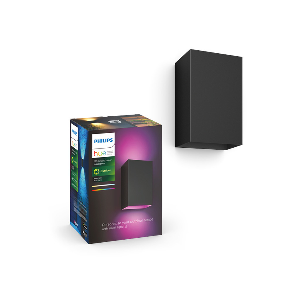 Philips Hue Resonate udendørs væglampe - White and color ambiance