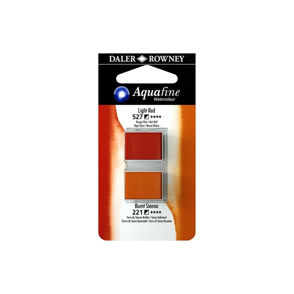 Daler-Rowney Aquafine HP Light Red/Burnt Sienna