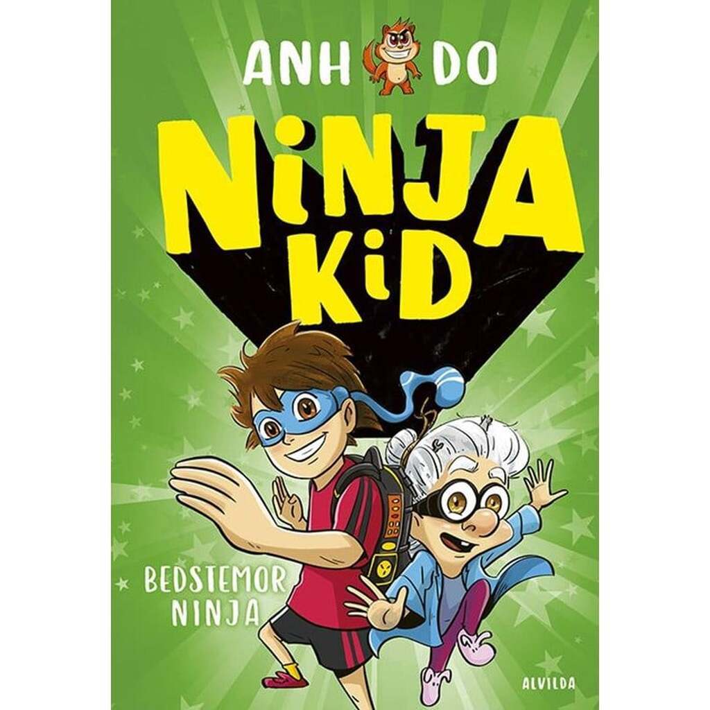 Ninja Kid 3: Bedstemor ninja - Børnebog - Hardcover