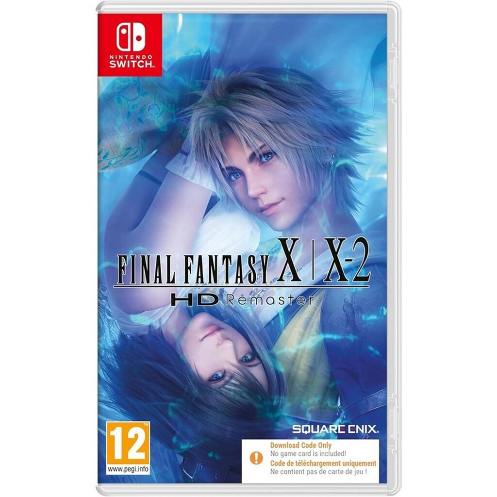 Final Fantasy X/X-2 HD Remaster (Code in a Box) - Nintendo Switch - RPG