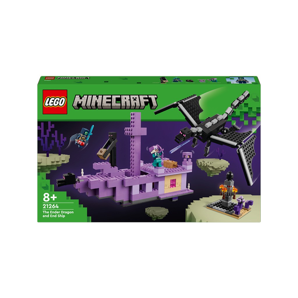 LEGO Minecraft 21264 Ender-dragen og End-skibet