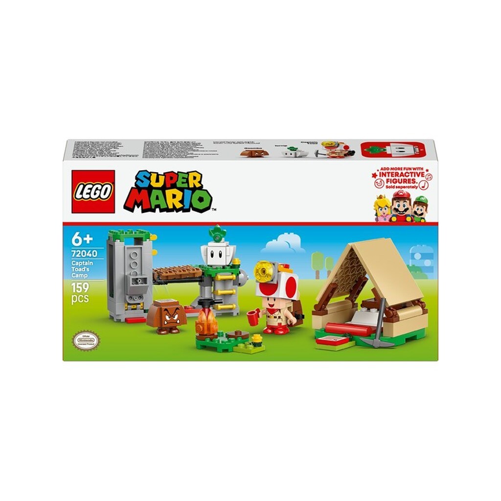 LEGO Super Mario 72040 Captain Toads lejr