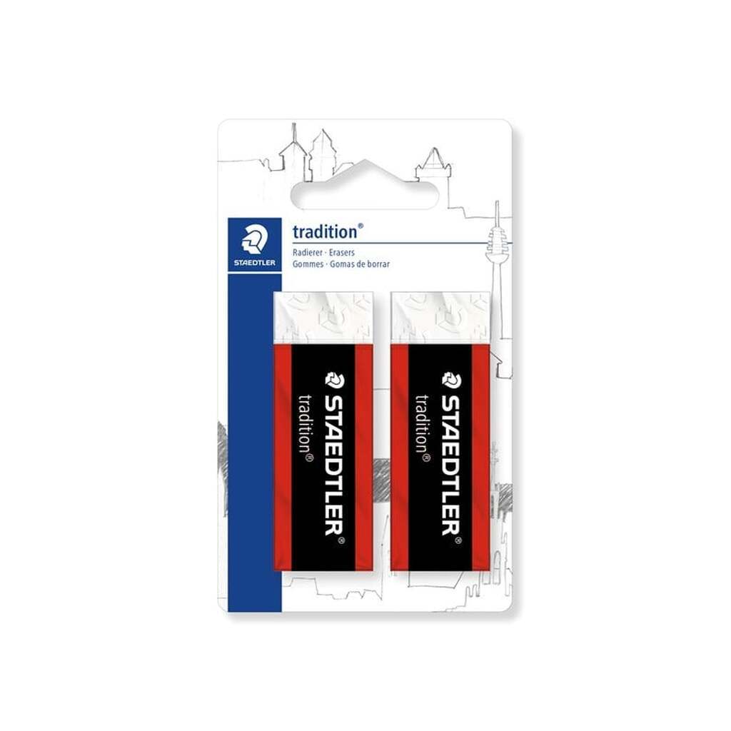 Staedtler VISKELÆDER TRADITION 2STK/BK