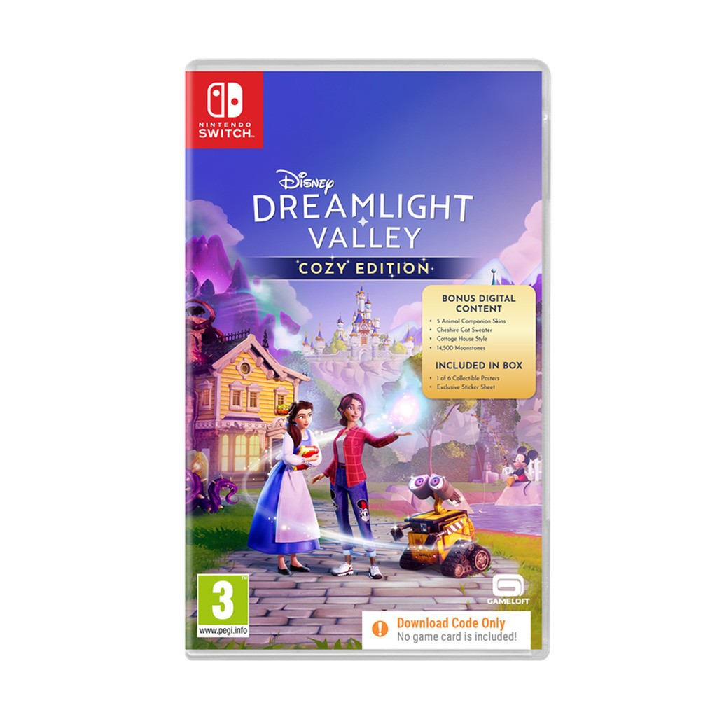 Disney Dreamlight Valley: Cozy Edition (Code in a Box) - Nintendo Switch - Simulation
