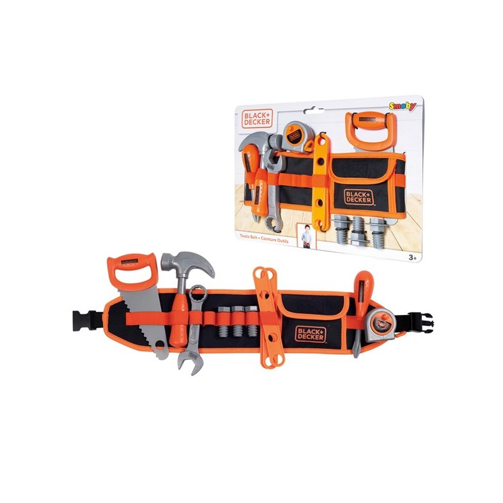 Smoby Black+Decker Værktøjsbælte i stof