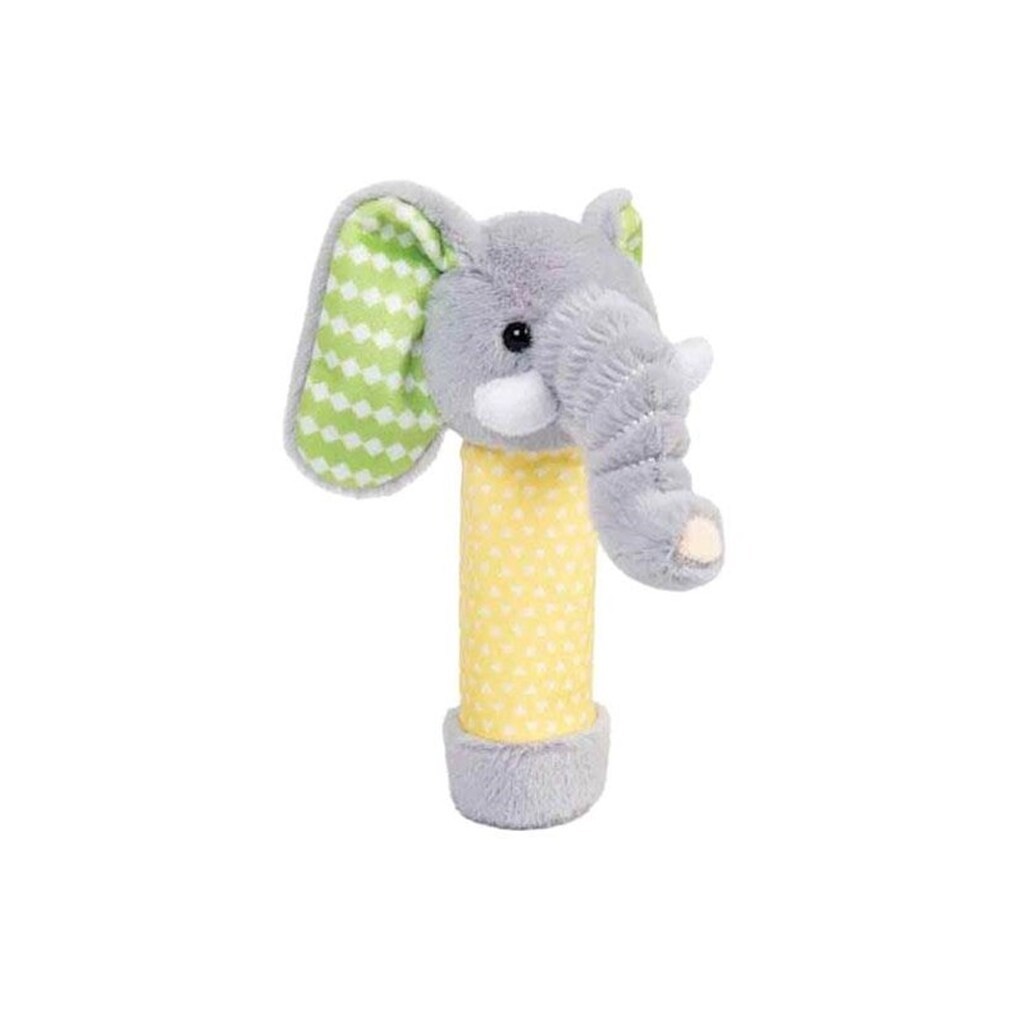 Bigjigs Elephant Plush Rattle