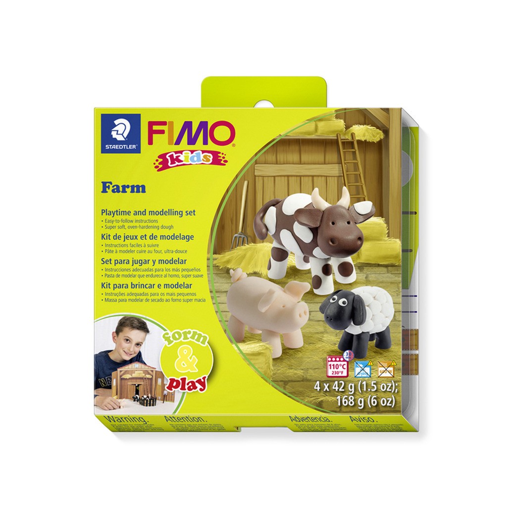 Staedtler FIMO kids F&amp;P. Bondegård
