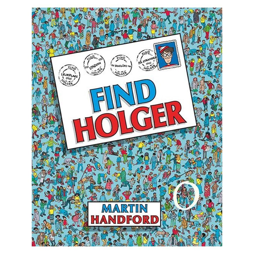 FIND HOLGER - 30 års jubilæumsudgave - Børnebog - Hardcover