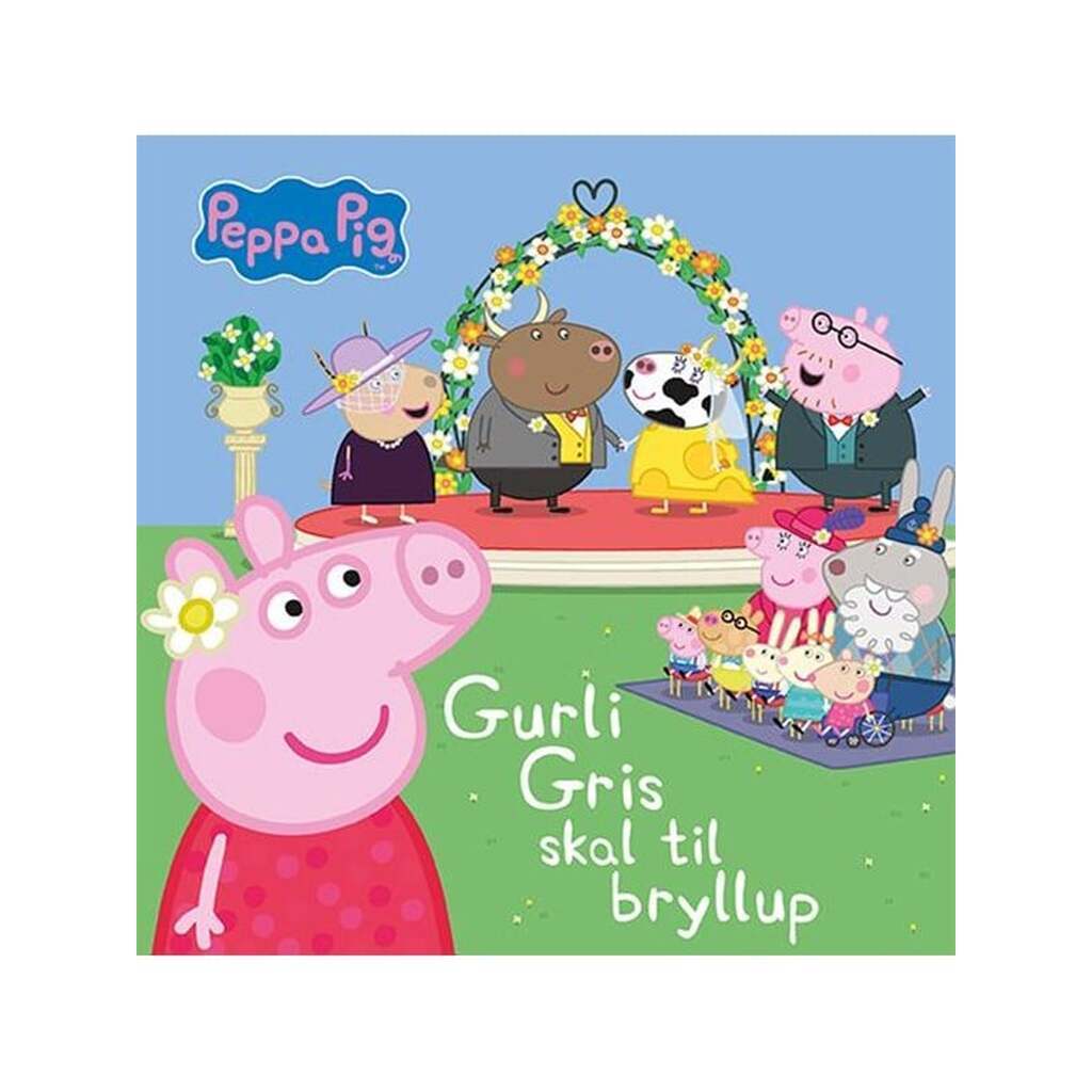 Peppa Pig - Gurli Gris skal til bryllup - Børnebog - Papbog