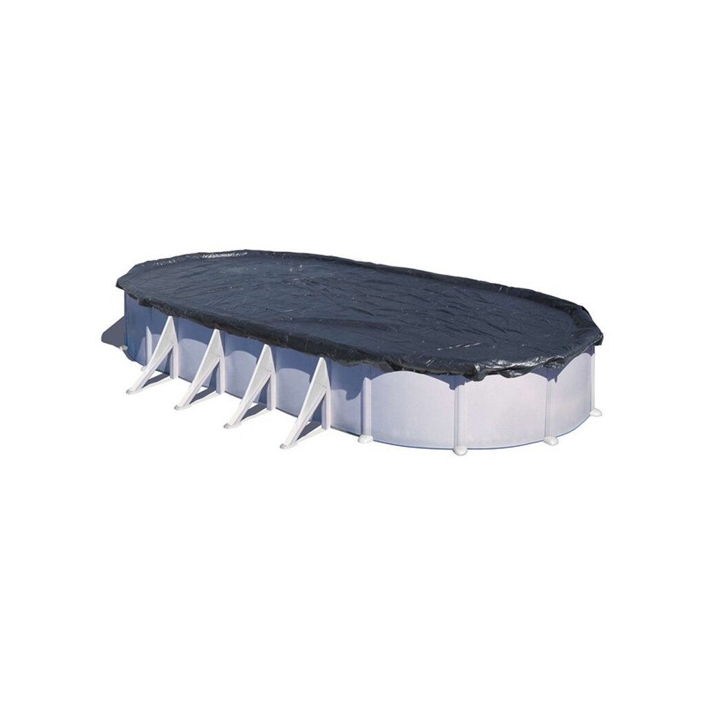 GRE Pool Cover Winter for Oval Pool Size 500 x 300 cm