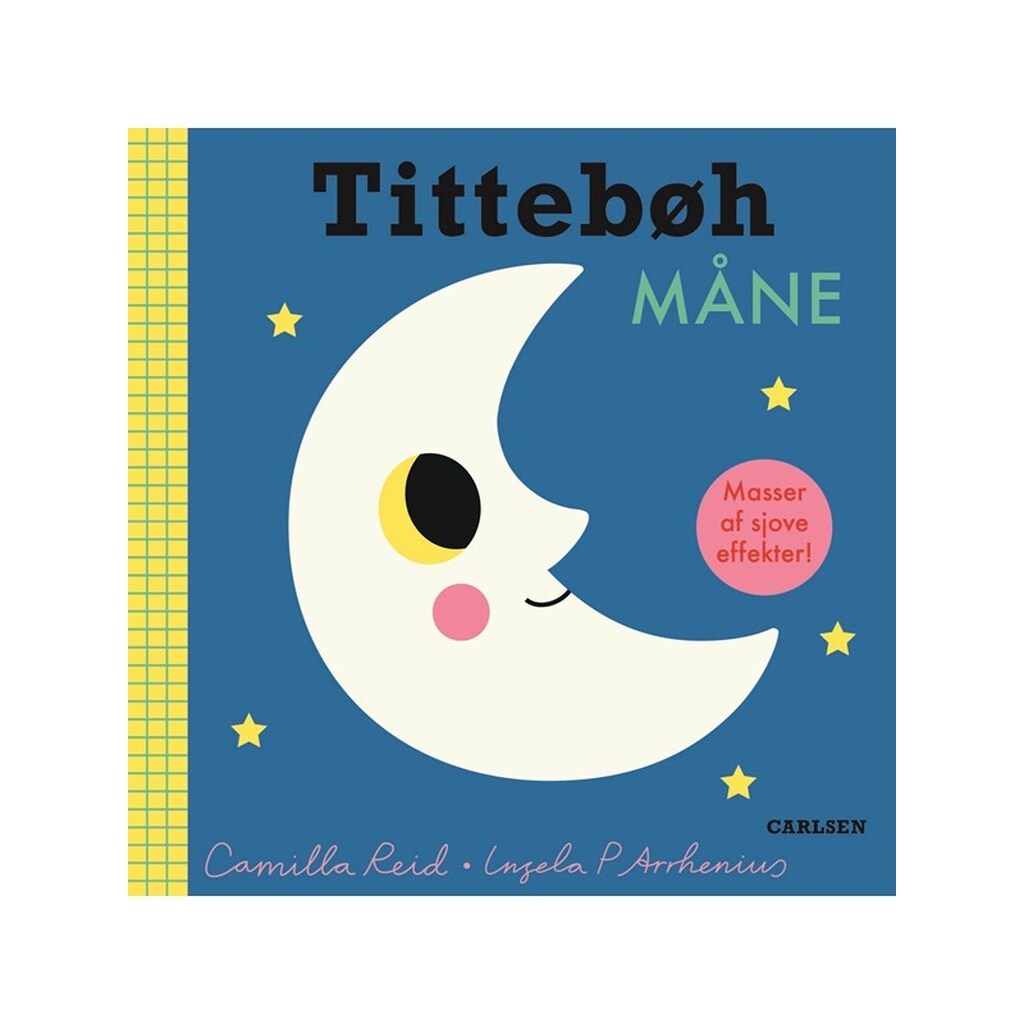 Tittebøh Måne - Børnebog - Papbog