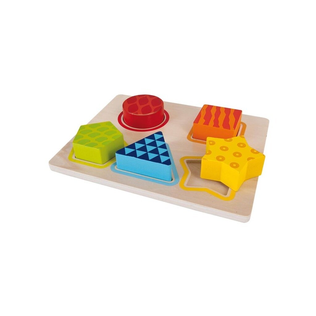 Eichhorn Color Wooden Shape Puzzle