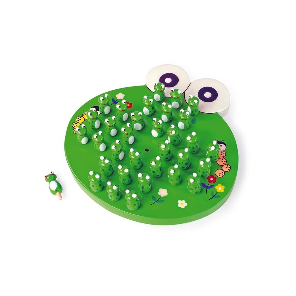 Small Foot - Wooden Game Solitaire Frog