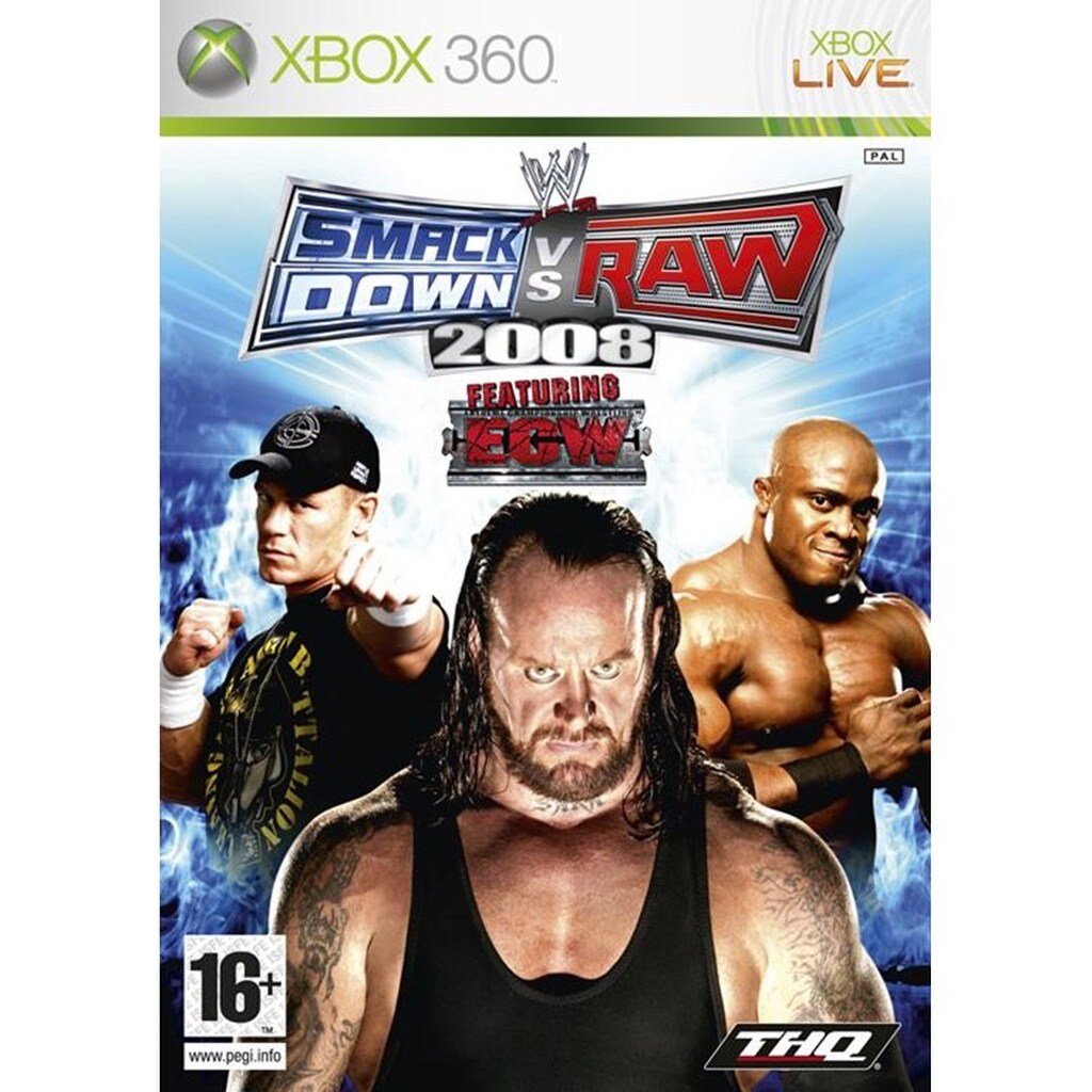 WWE SmackDown! vs. RAW 2008 - Microsoft Xbox 360 - Sport