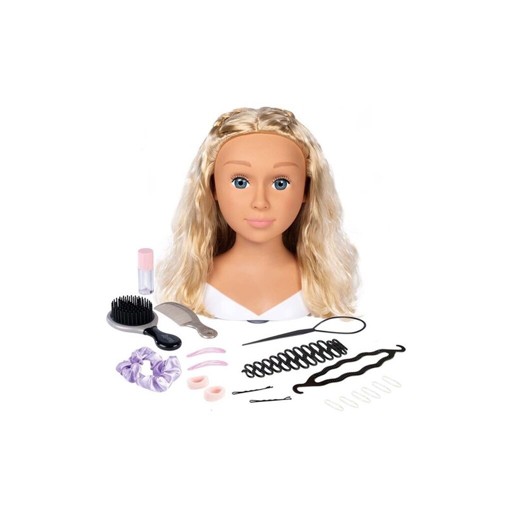 Smoby My Beauty Hairdressing Doll Blonde with Accessories 19pcs.