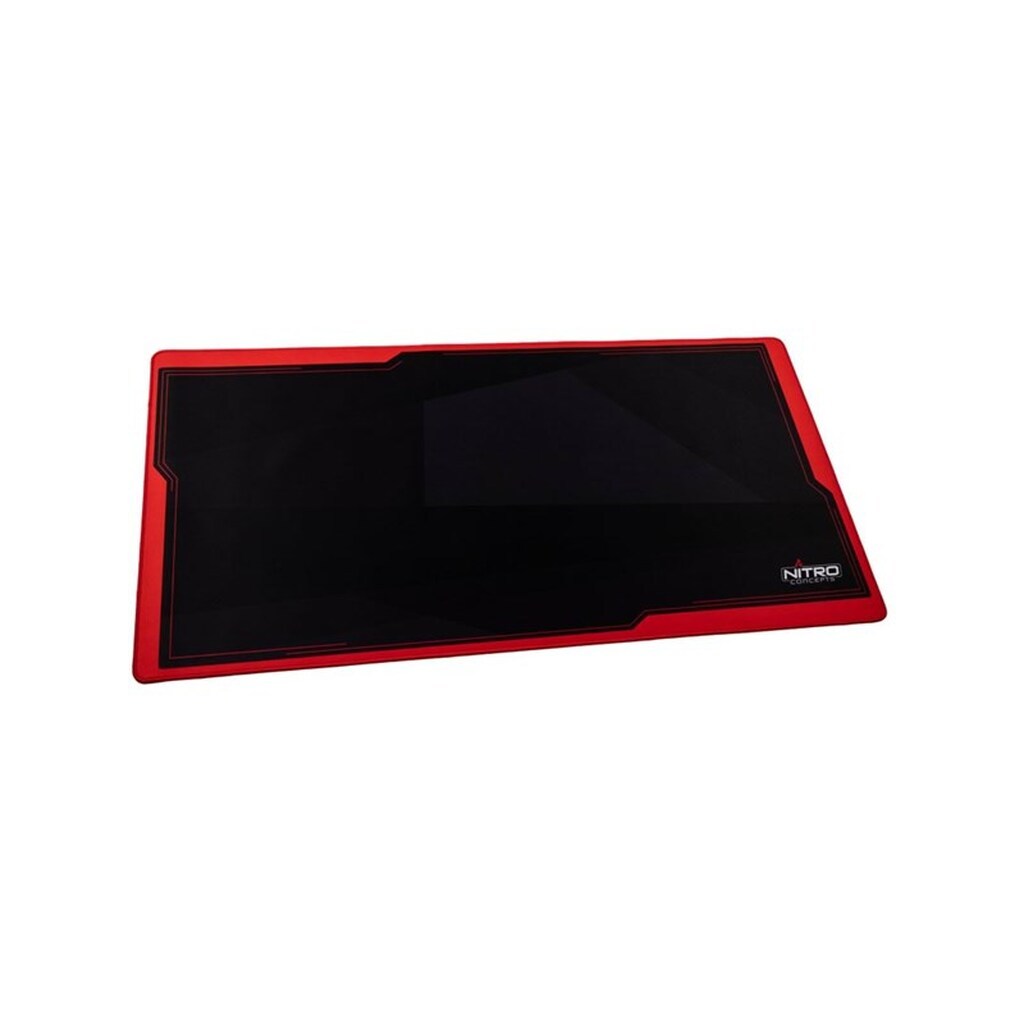Nitro Concepts Deskmat 1200x600mm - Black/Red