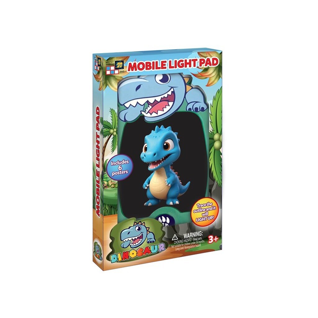 Original Glow Pad Dinosaur Mobile Light Pad