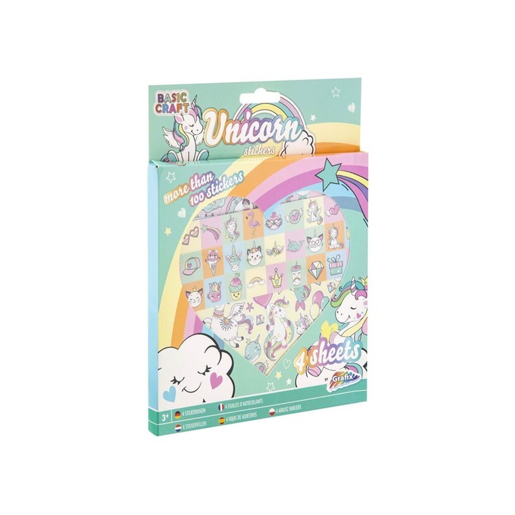Creative Craft Group - Unicorn sticker set 100 pcs.