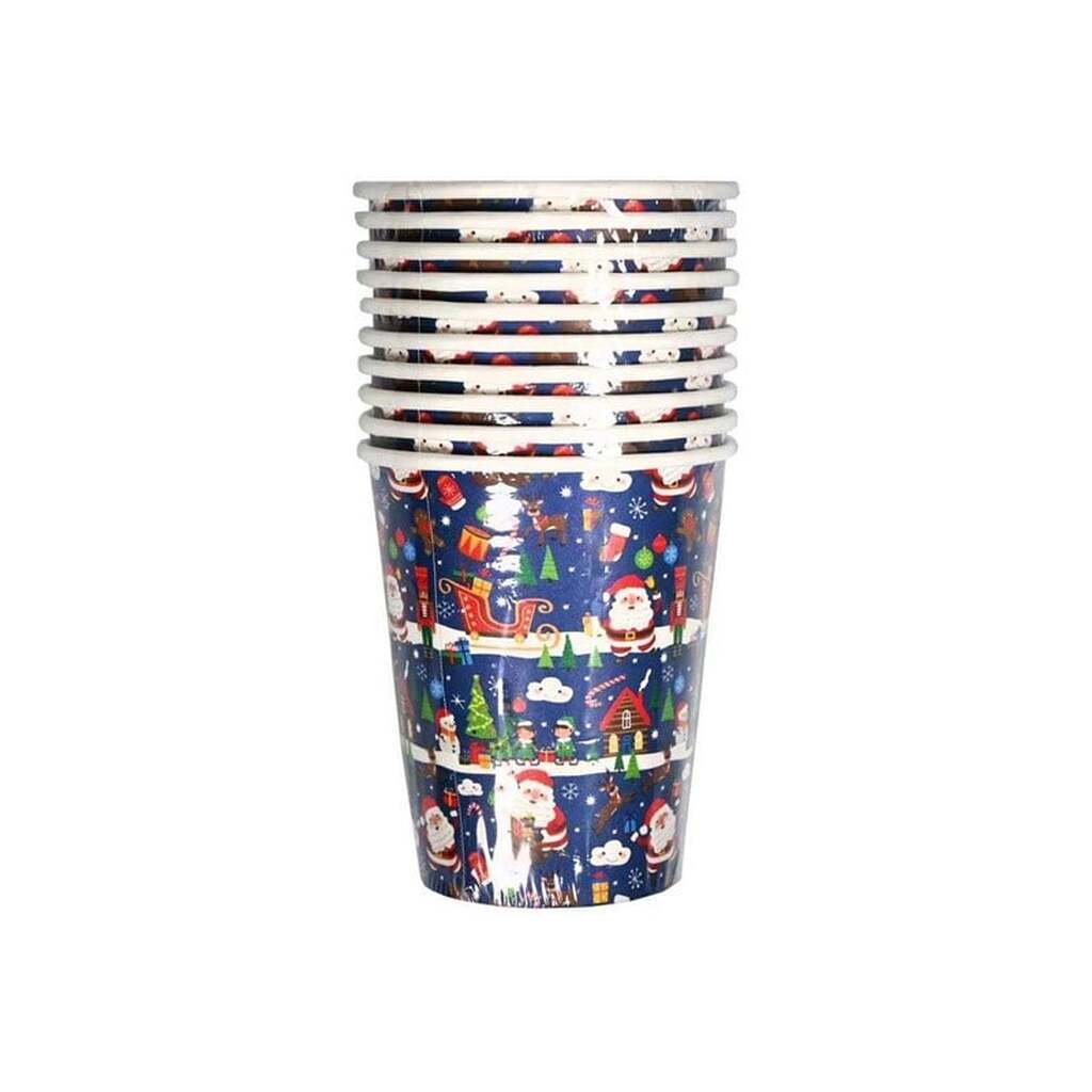 Wins Holland Paper Cups Christmas - 10 pcs.