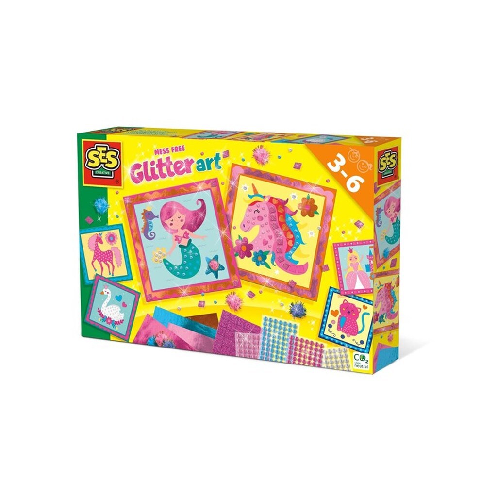 SES Creative Mess Free Glitter Art