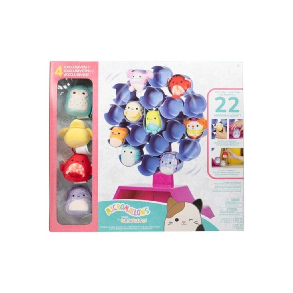 Squishmallows Micromallows Play&amp;Display Ferris Wheel