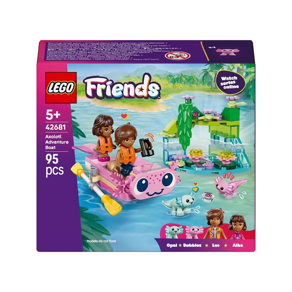 LEGO Friends 42681 Axolotl-eventyrbåd