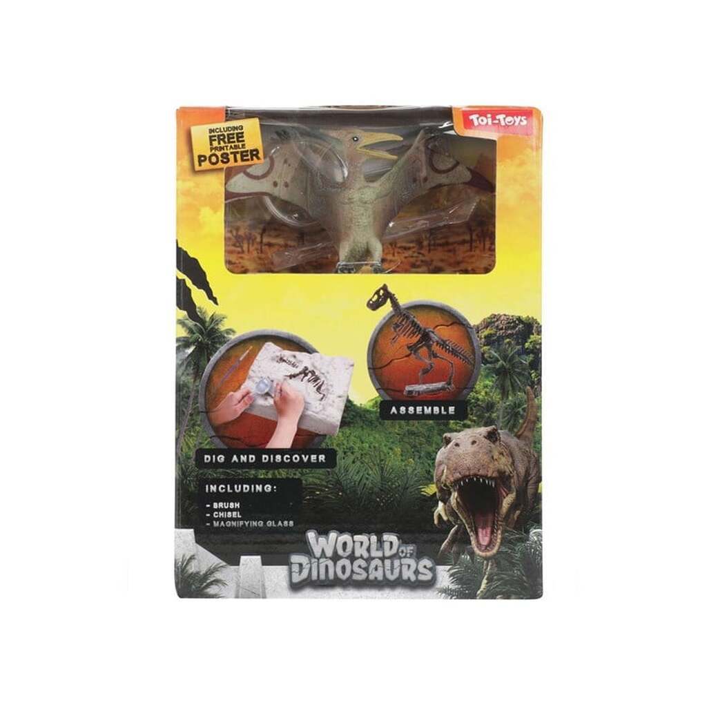 World of Dinosaurs Excavation set &apos;dino fossil&apos;