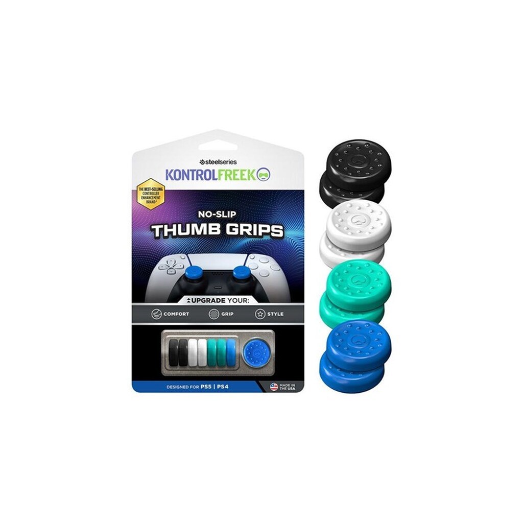 KontrolFreek No-Slip Thumbgrip 8-pack - PS5 - Thumbstick Covers - PlayStation