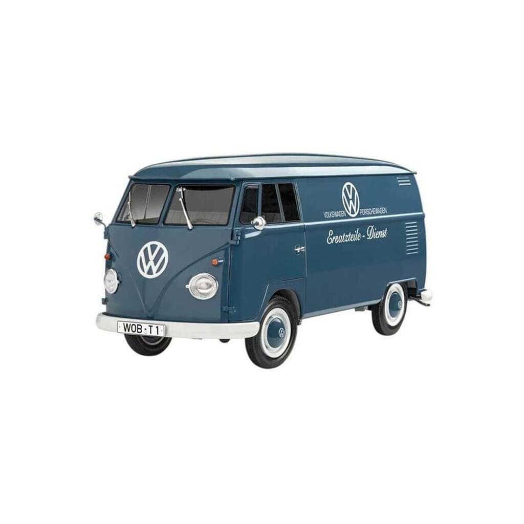 Revell Model Building Kit - VW T1 panel van - 75 Years VW T1 1:16 - 144dlg.