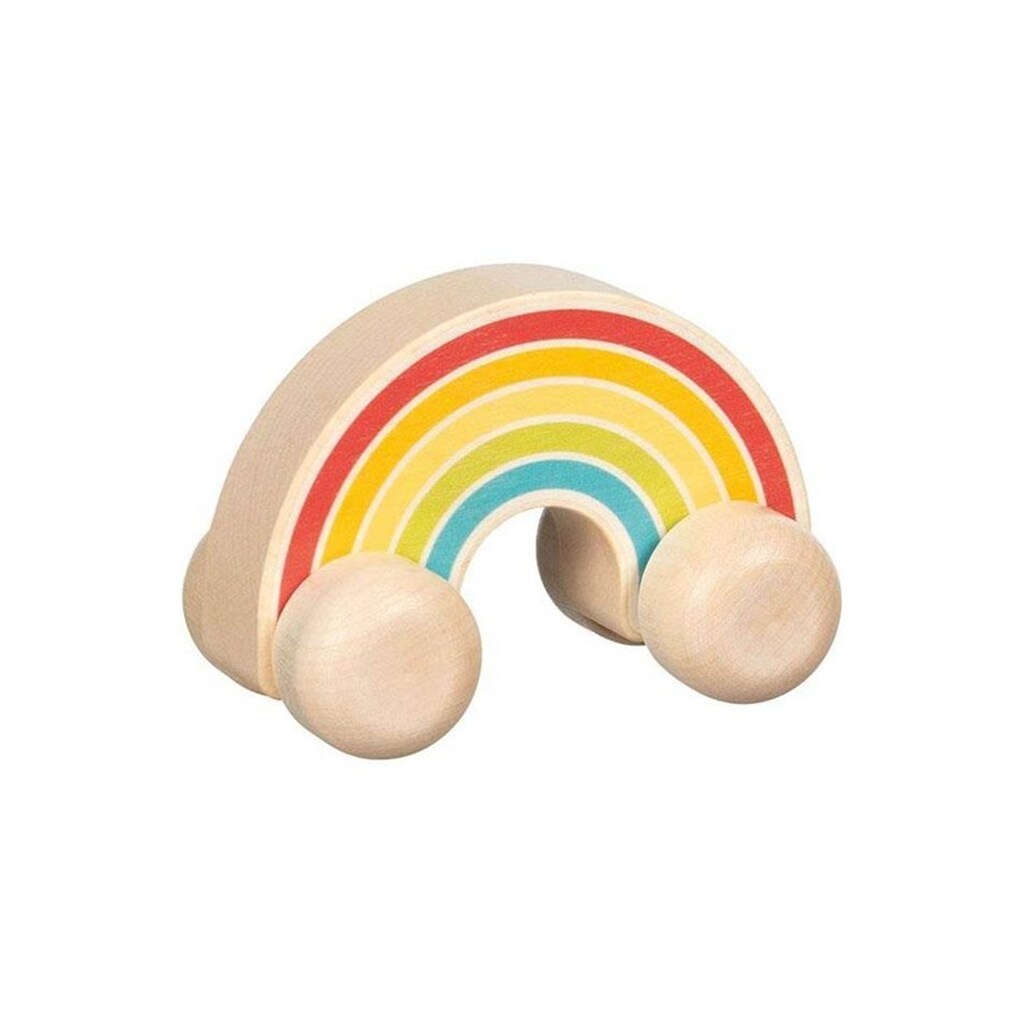 Goki Wooden Vehicle Rainbow