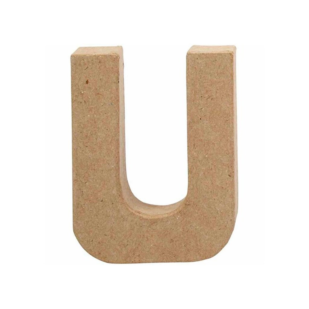 Creativ Company Letter Papier-mache Small - U