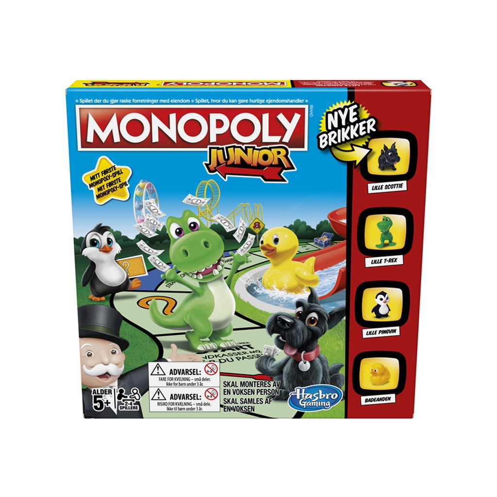 Hasbro Gaming Monopoly Junior (Dansk+NO)