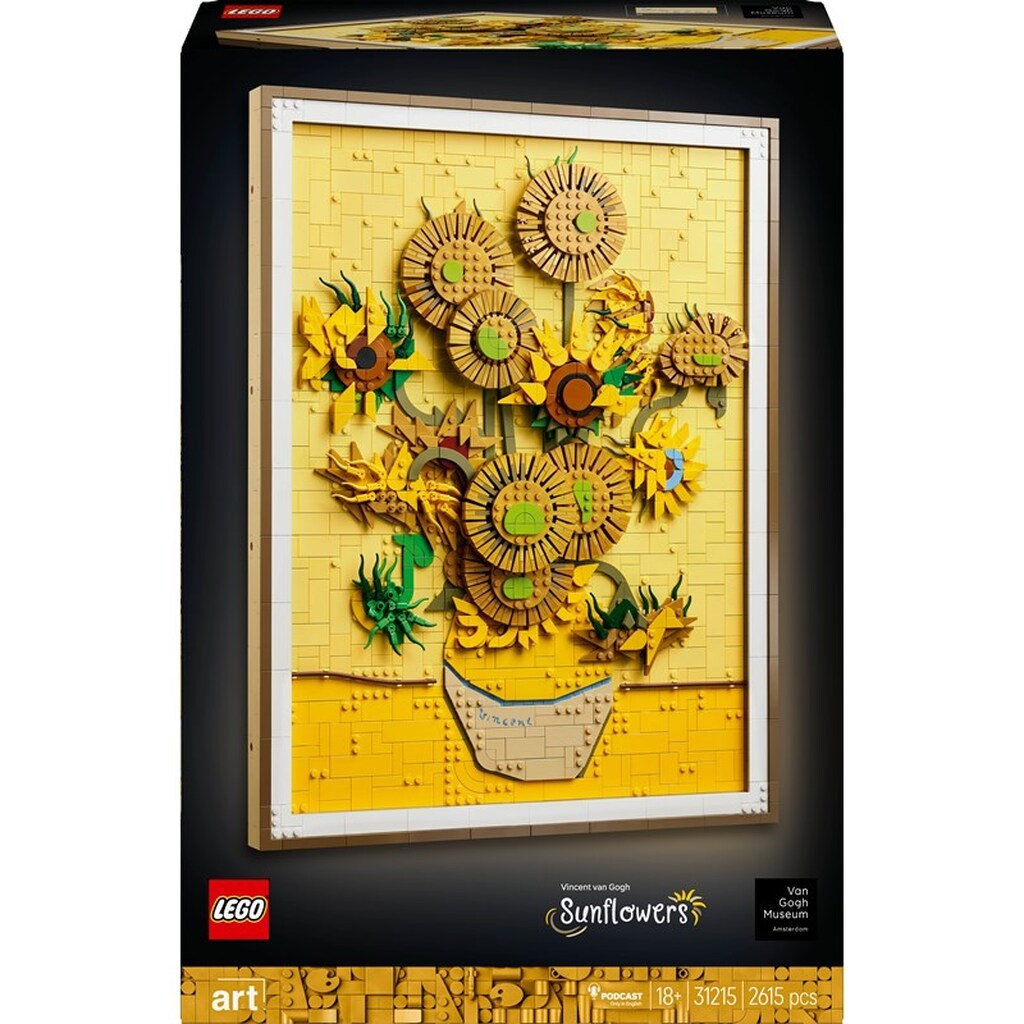 LEGO Art 31215 Vincent van Gogh - Solsikker