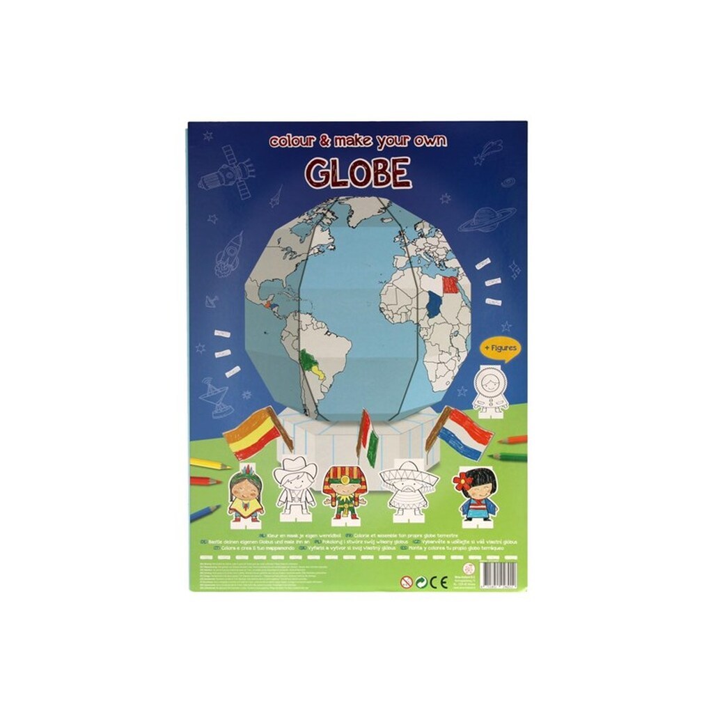 Wins Holland - Color and Make Your Own Globe