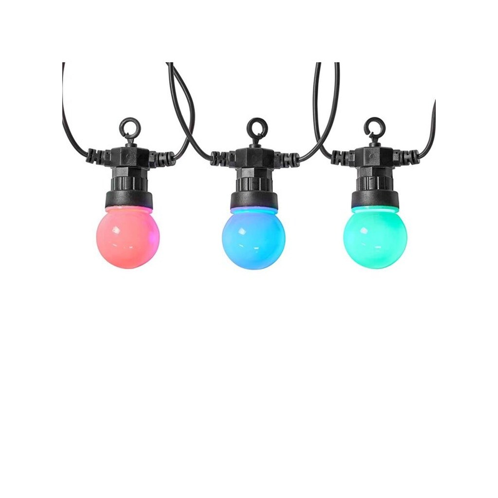 Nedis SmartLife Party Lyskæde - 10 meter med 20 lys - RGB
