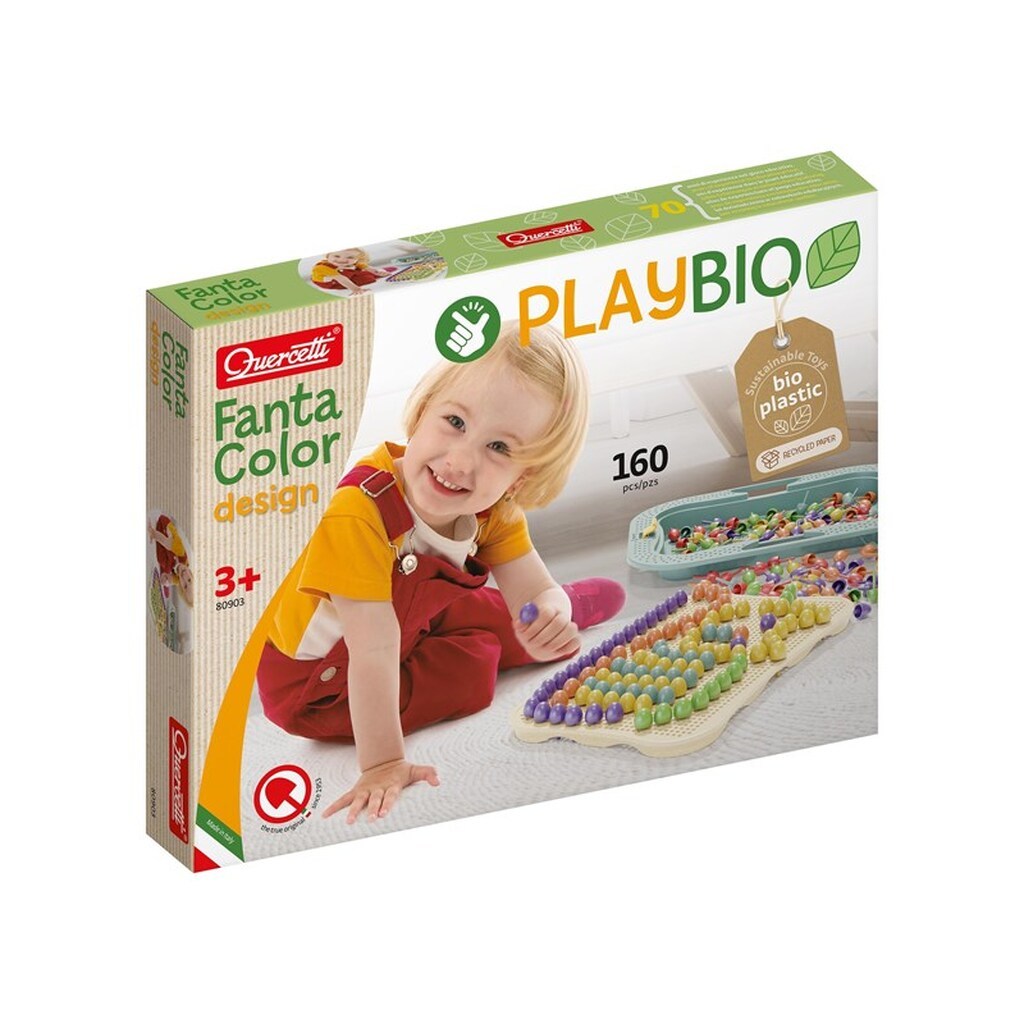Quercetti Play Bio FantaColor Design (160 pcs)