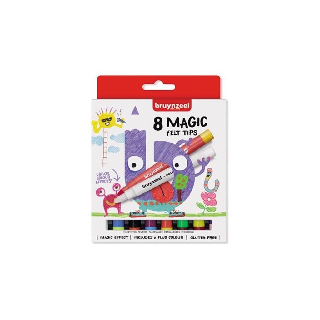 Bruynzeel Kids Magic Markers 8 pcs.