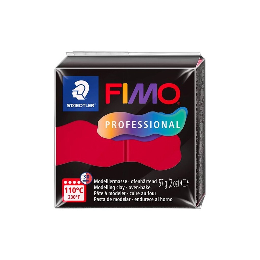 Staedtler MODELLÉR FIMO PROF 57G CARMINE