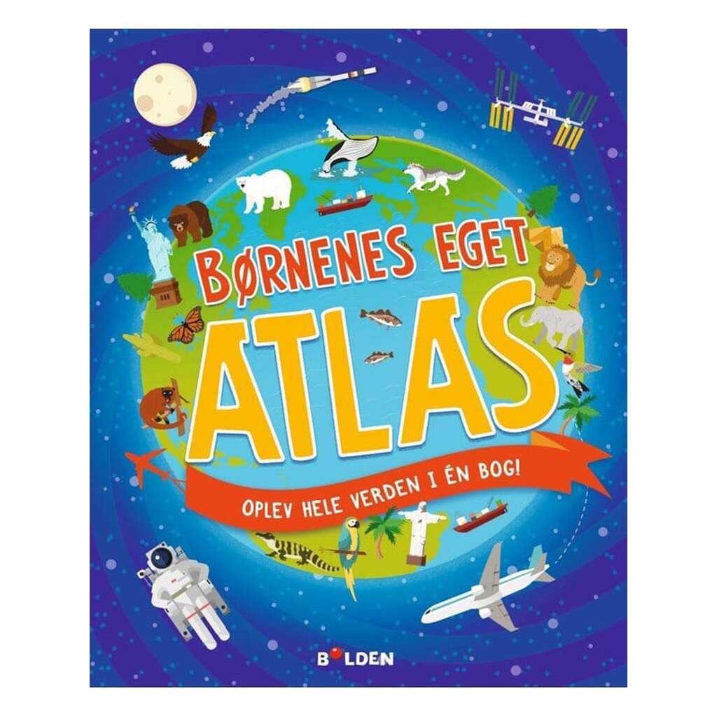 Børnenes eget atlas - Børnebog - Hardcover