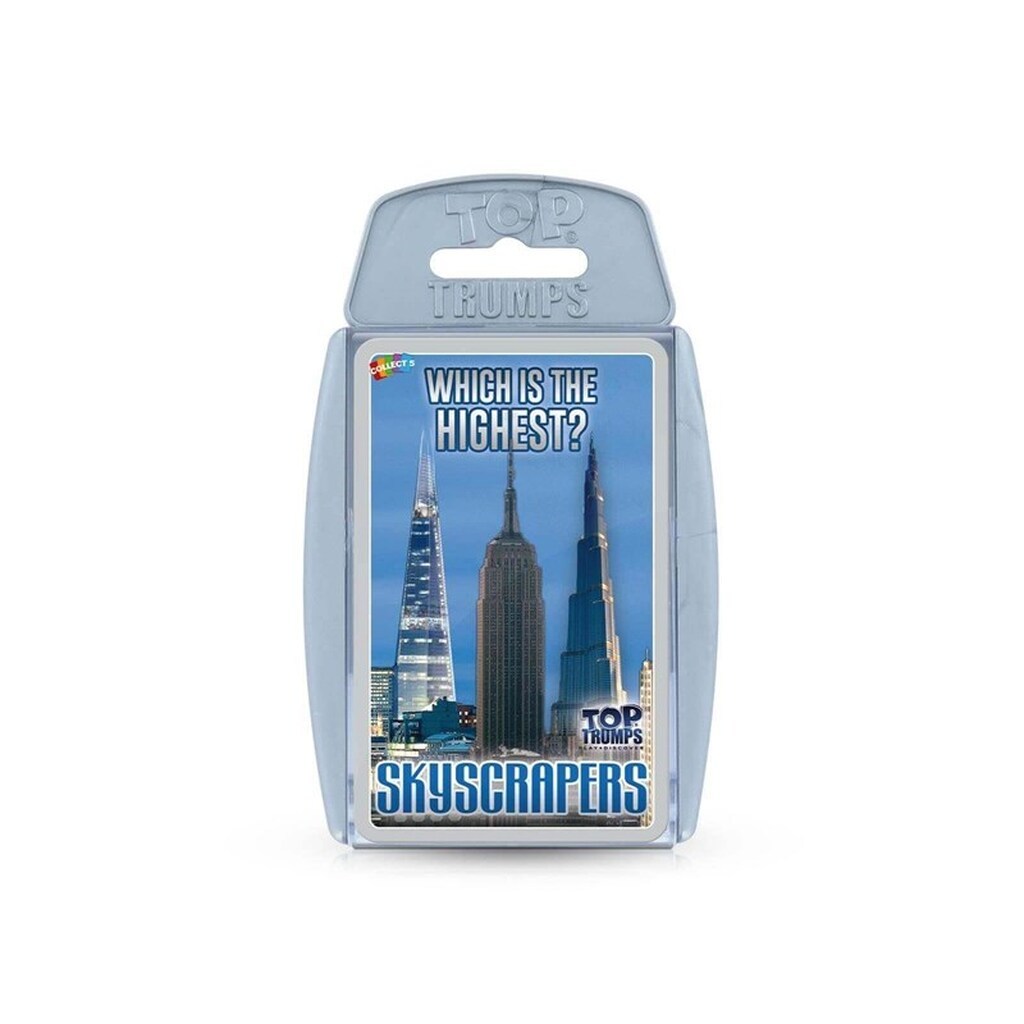 Winning Moves Skyscrapers Top Trumps Card Game (English)