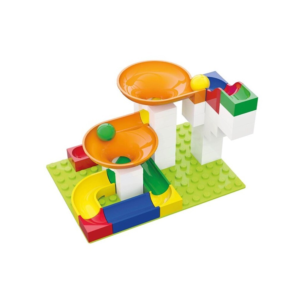 Hubelino Marble Track Expansion Set Funnel 44 pcs