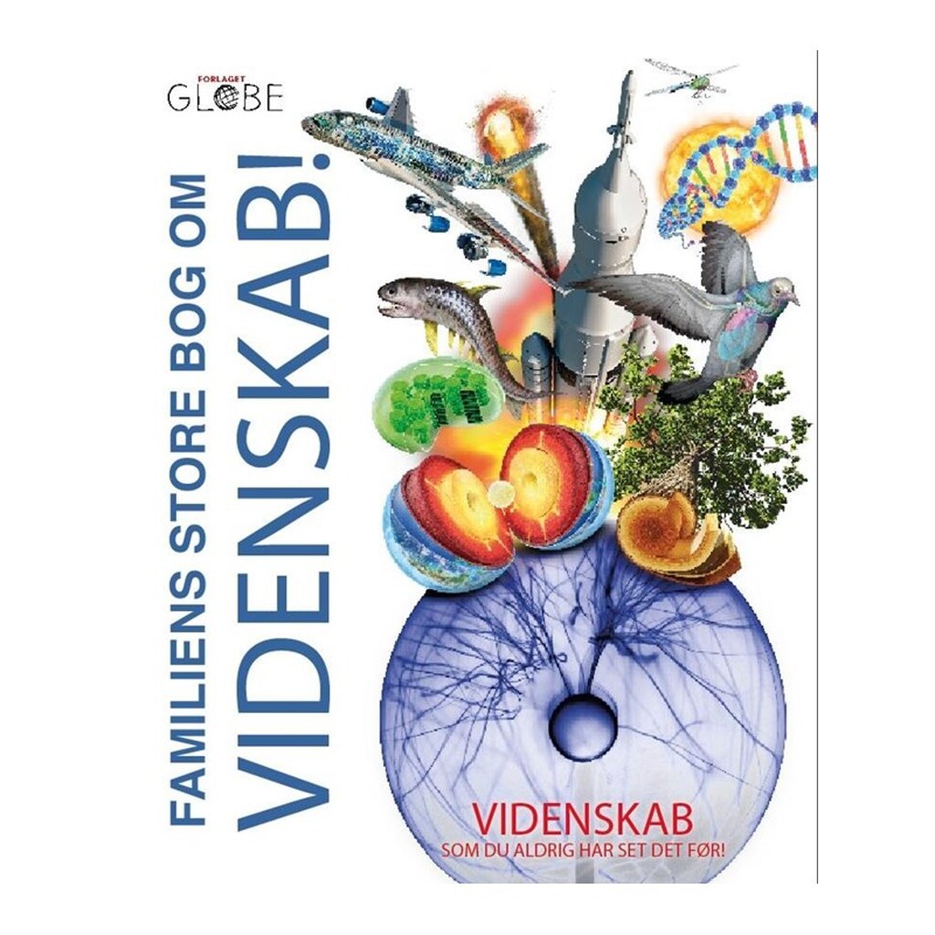 Familiens store bog om videnskab - Børnebog - Hardcover