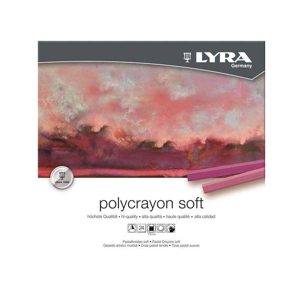 Lyra Polycrayons Soft in box 24 pcs