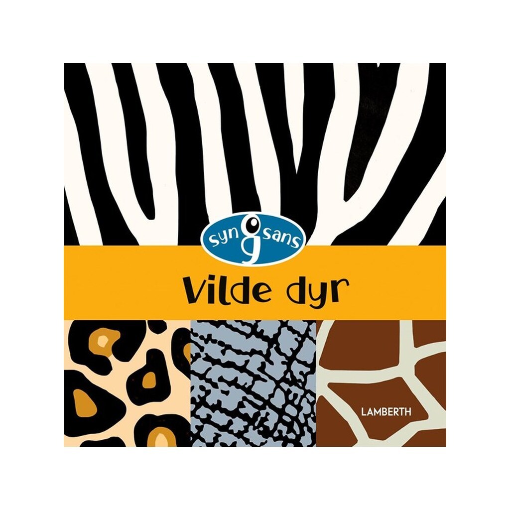Vilde dyr - Børnebog - Papbog