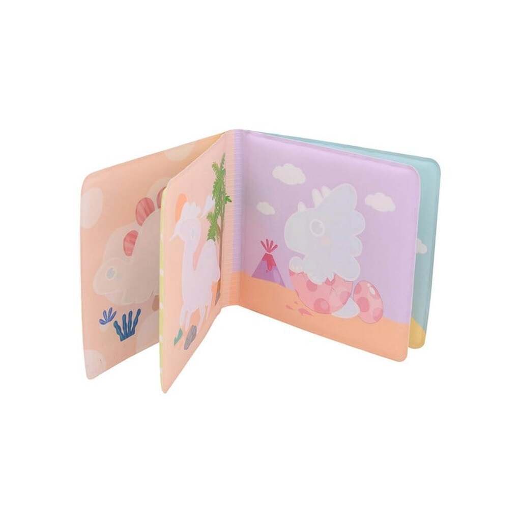 Johntoy Happy World Color Changing Bath Book Dino