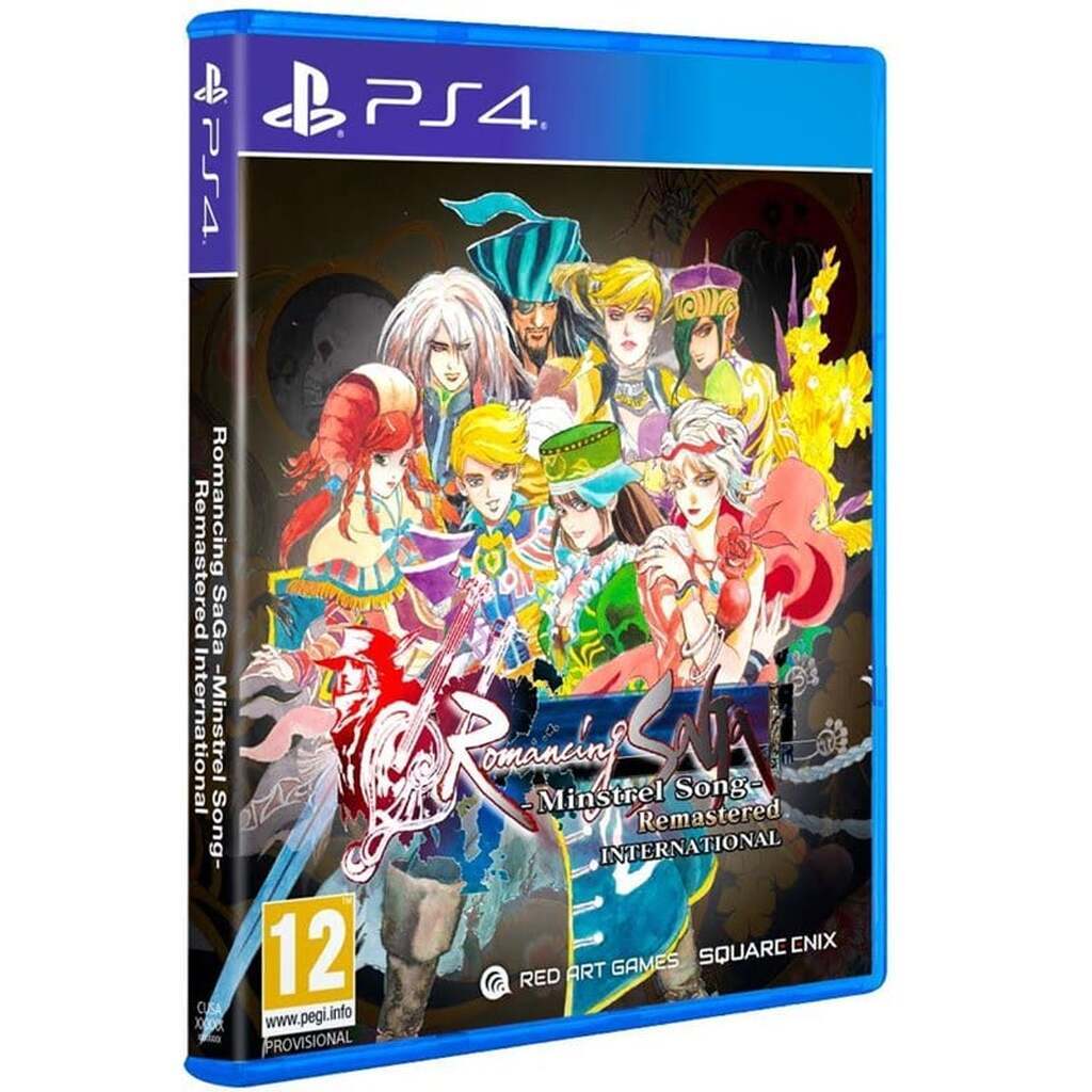 Romancing SaGa -Minstrel Song- Remastered International - Sony PlayStation 4 - RPG